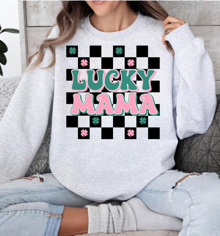 Checkered Lucky Mama