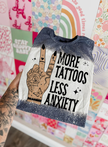 More tattoos less anxiety