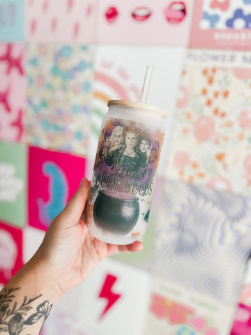Frosted HP tumbler