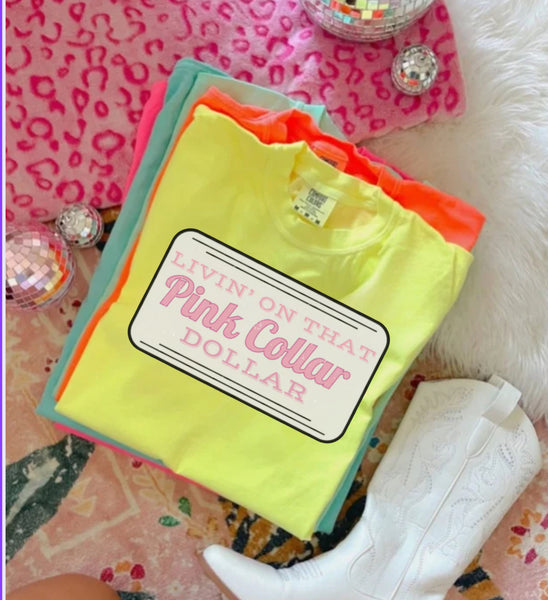 COMFORT COLOR Livin on that pink collar dollar