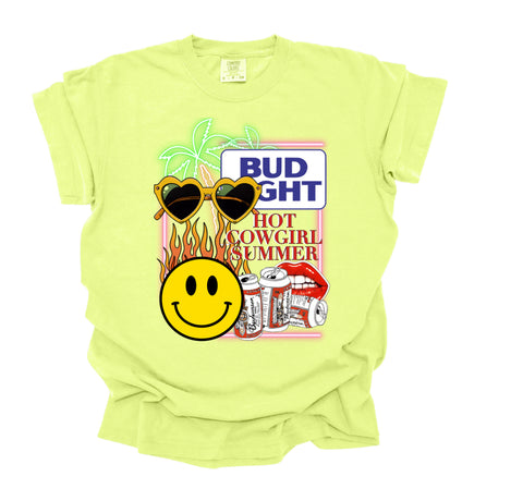 COMFORT COLORS Bud light collage