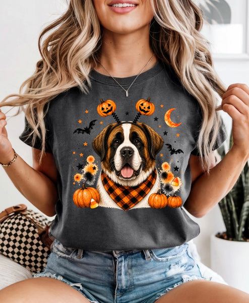 Halloween Dogs Comfort color tee