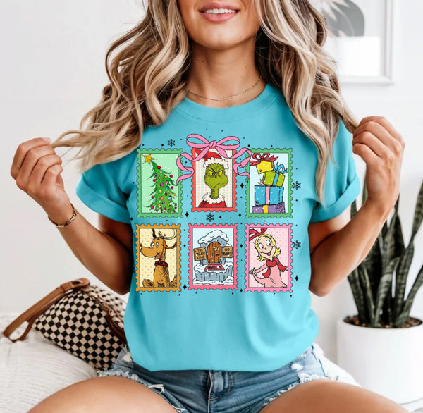 Christmas postcards
