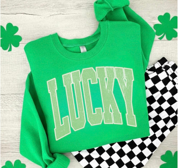 Oversized LUCKY sweatshirt