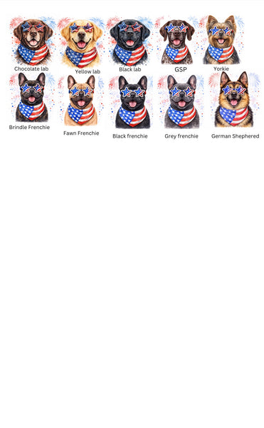 Fourth of July Dogs