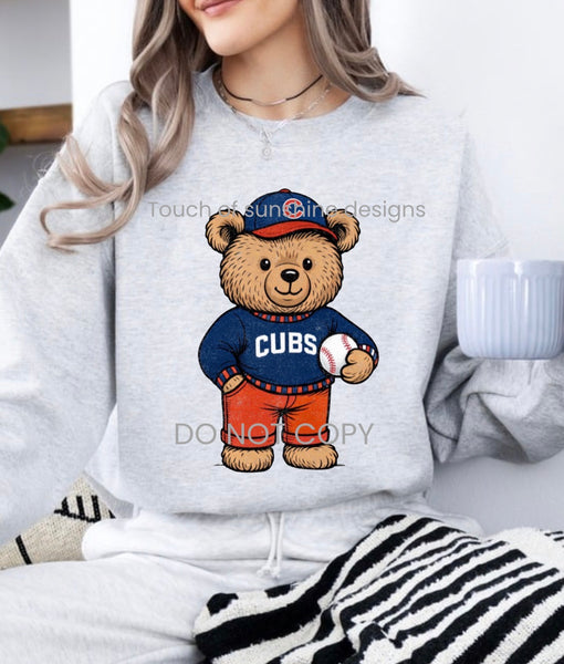 Vintage Baseball Teddy Bear tshirt