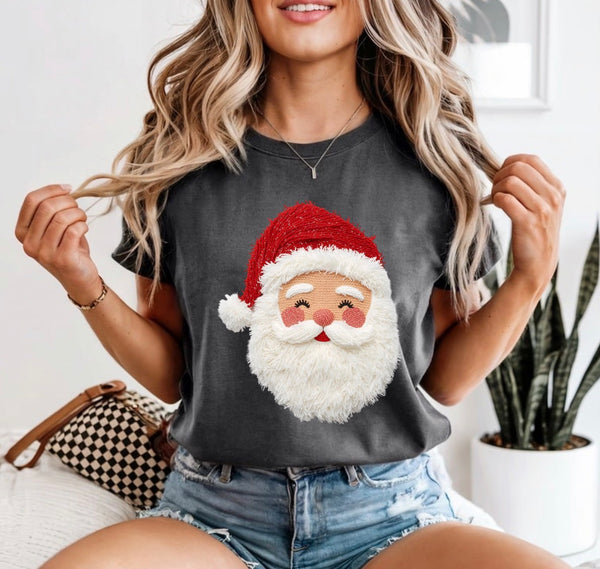 Faux yarn Santa
