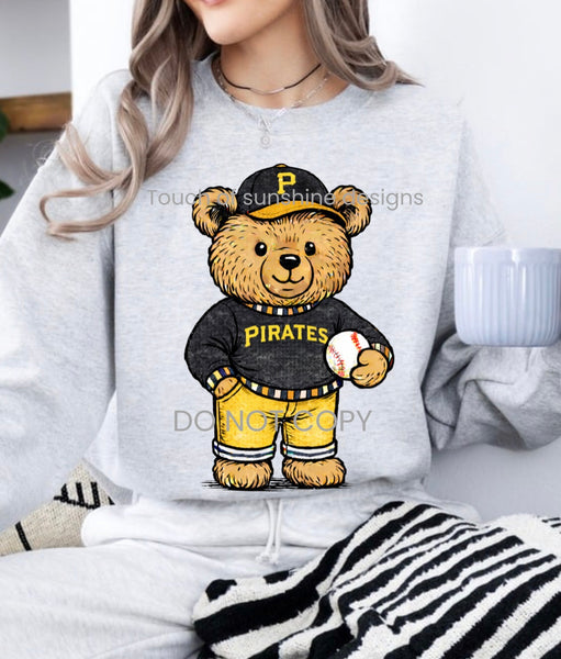 Vintage Baseball Teddy Bear tshirt