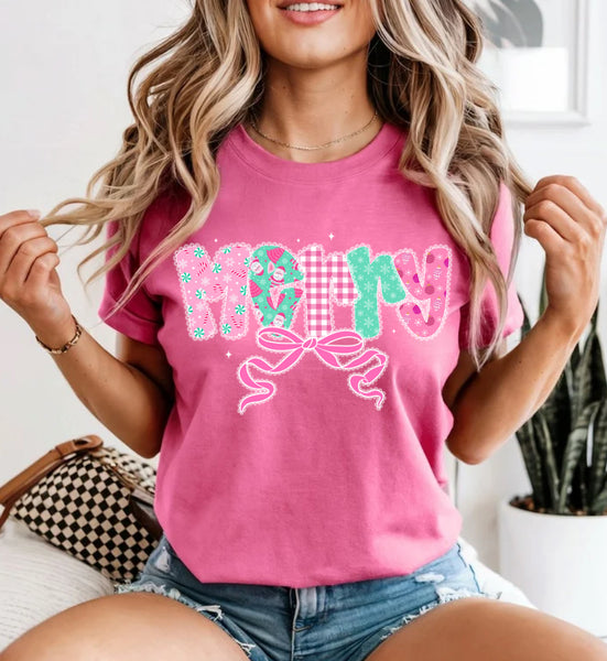 Pink/mint Merry