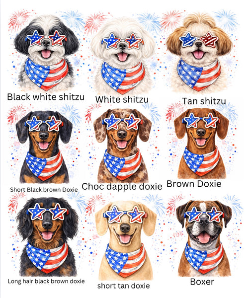 Fourth of July Dogs