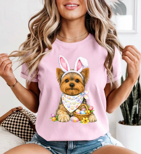 Easter Dogs comfort color tee