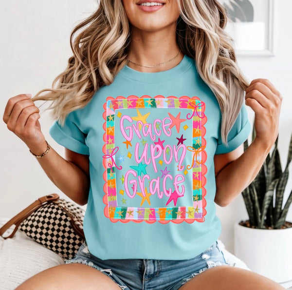 Grace upon Grace comfort color tee