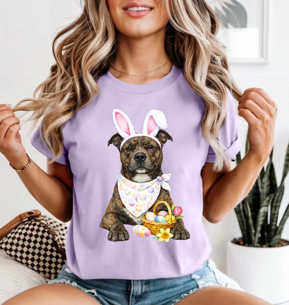Easter Dogs comfort color tee