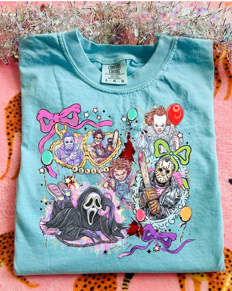 Coquette horror tee
