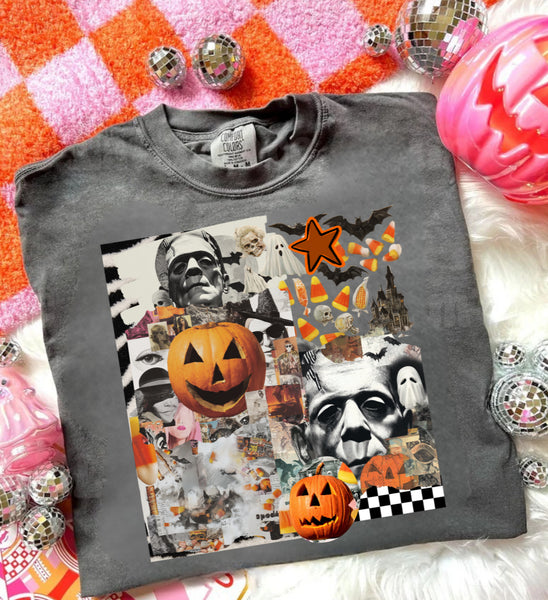 Halloween collage