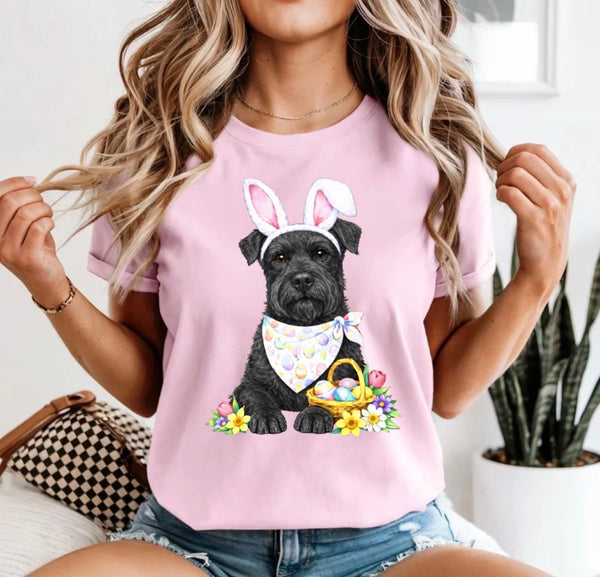 Easter Dogs comfort color tee