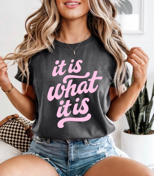 It is what it is