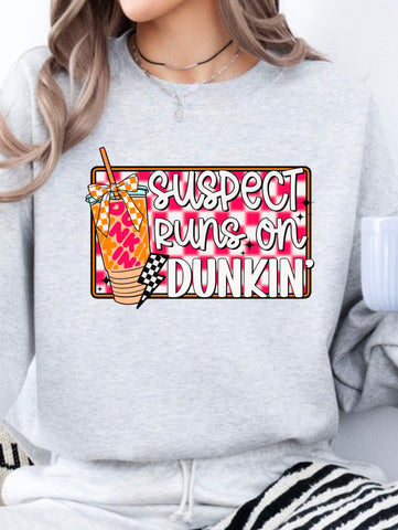 Suspect runs on D coffee