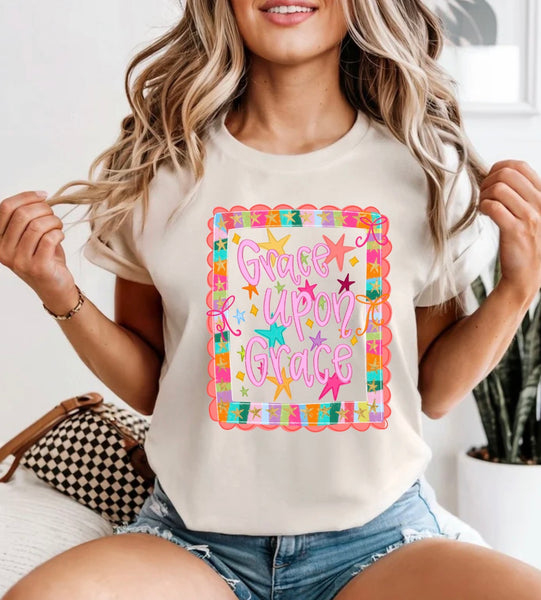 Grace upon Grace comfort color tee