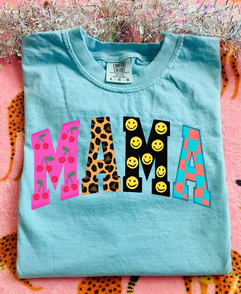 Cherry leopard smiley mama