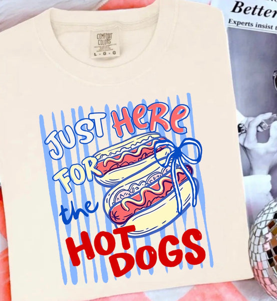 Just here for the hotdogs