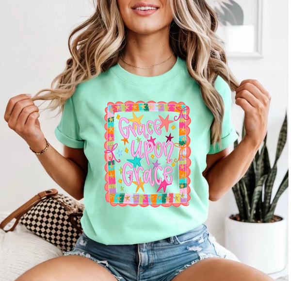Grace upon Grace comfort color tee