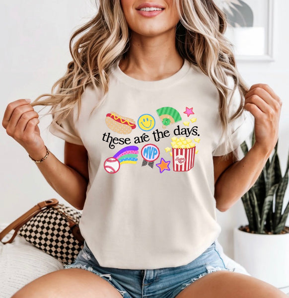 These are the days comfort color tee