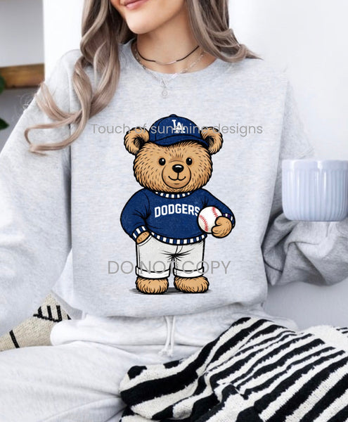 Vintage Baseball Teddy Bear tshirt