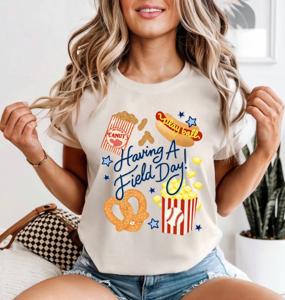 Having a field day comfort color tee