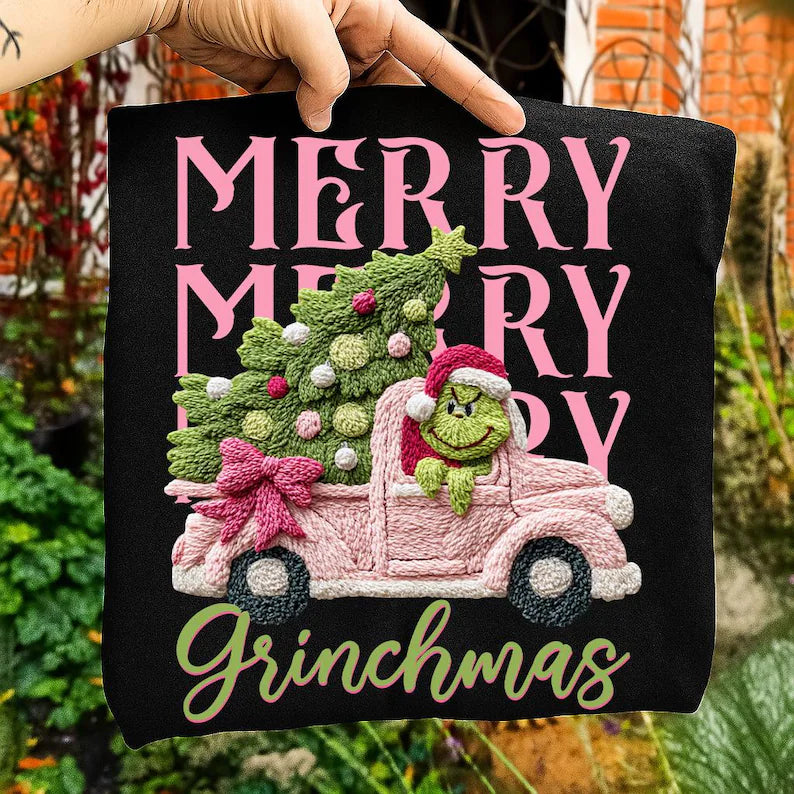 Merry merry Grinchmas sweatshirt