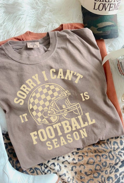 Sorry I can’t it is football season