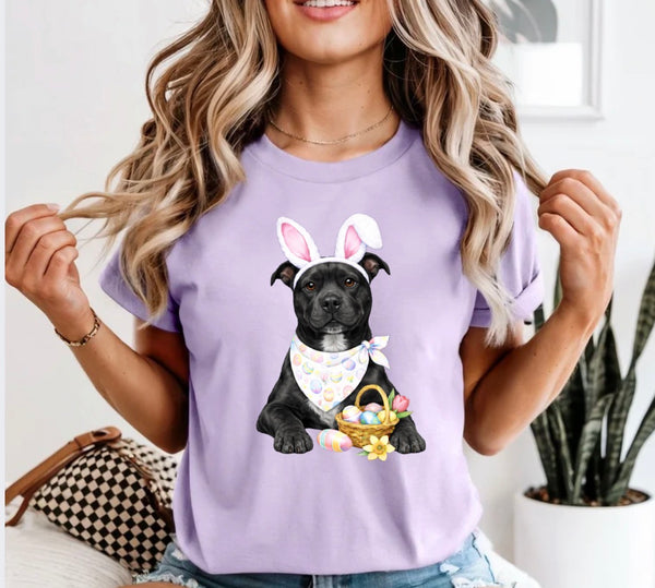 Easter Dogs comfort color tee
