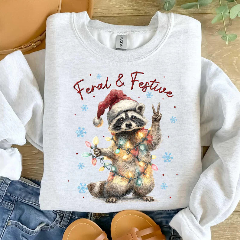 Fetal and festive sweatshirt