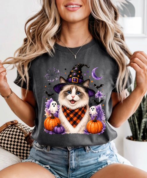 Halloween Kitty comfort color