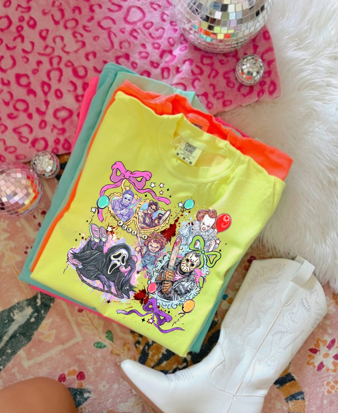 Coquette horror tee