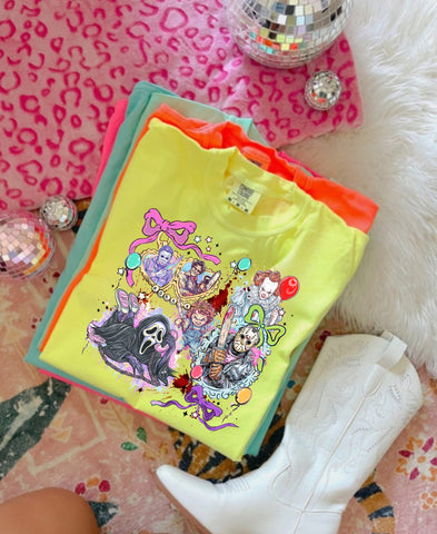 Coquette horror tee