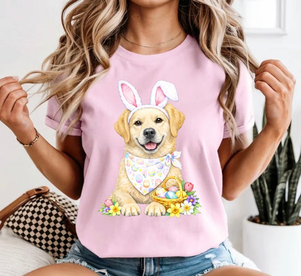 Easter Dogs comfort color tee