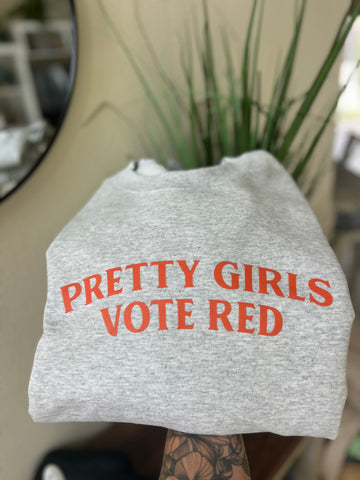 Pretty girls vote red