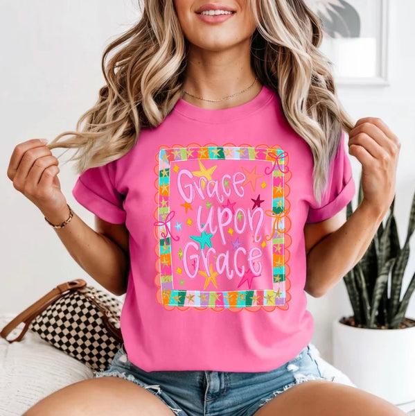 Grace upon Grace comfort color tee
