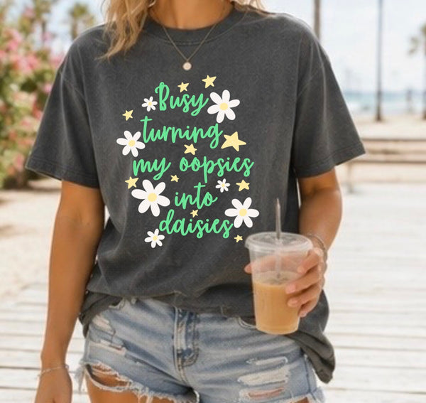 Turning my oopsies into daisies