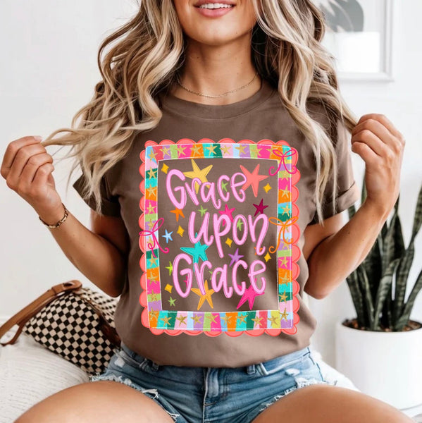 Grace upon Grace comfort color tee
