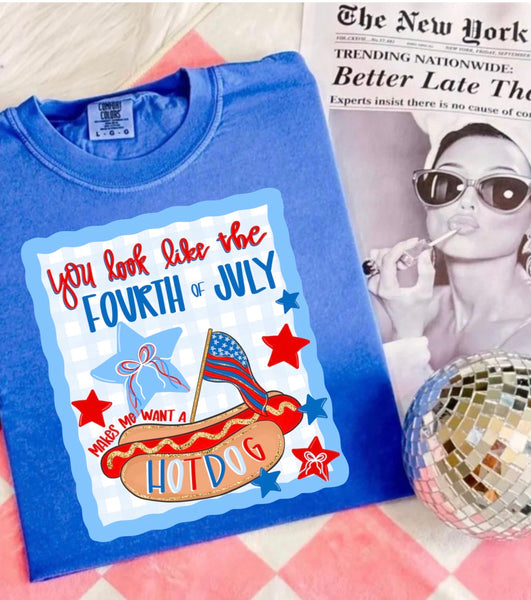 You look like the Fourth of July