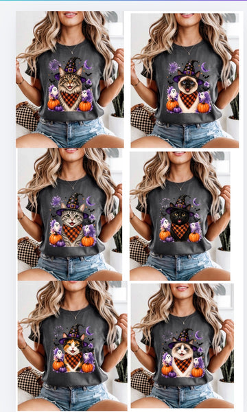 Halloween Kitty comfort color