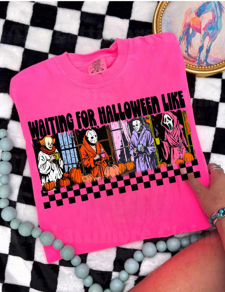 Waiting on Halloween like