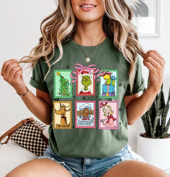 Christmas postcards