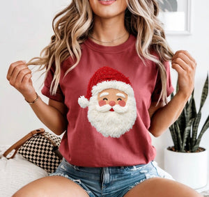 Faux yarn Santa