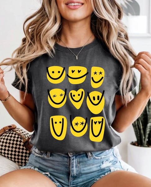 Smiley faces