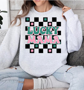 Checkered Lucky Mama