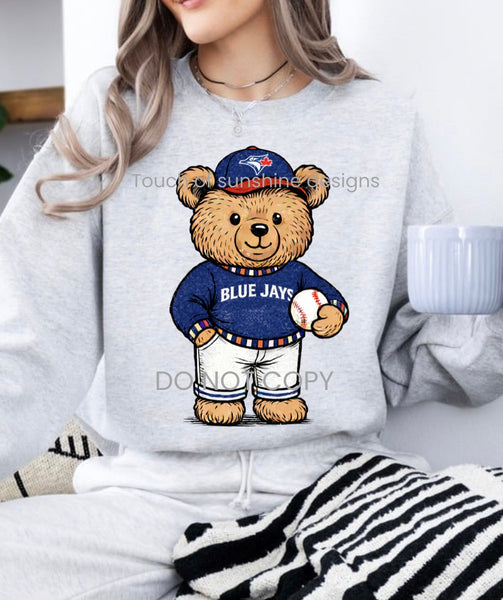 Vintage Baseball Teddy Bear tshirt