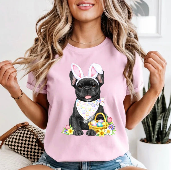 Easter Dogs comfort color tee